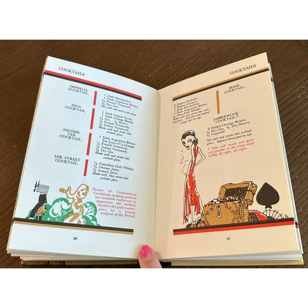 The Savoy Cocktail Book 1983 Facsimile Harry Craddock Hardcover ISBN 0907486312